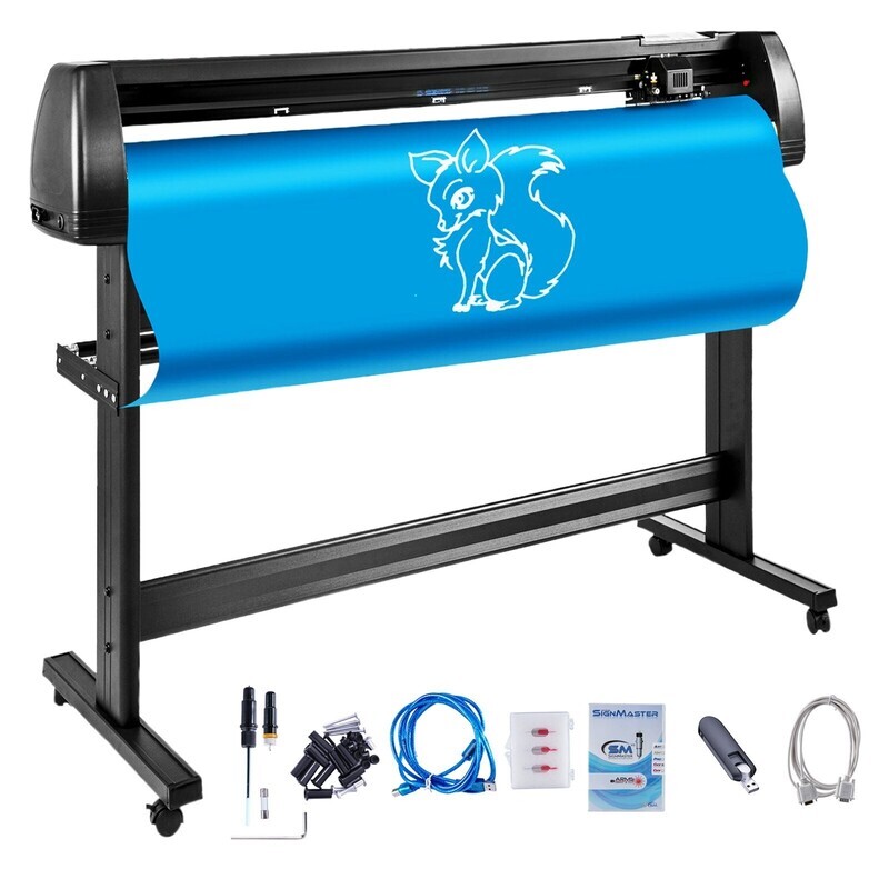 Schneideplotter, Plottermaschine Max. 1350mm Papiervorschub, Vinyl , Folienplotter VinylSchnittgenauigkeit 0,01 mm, Hobby Plotter, 3 Klingen Inkl. Schneideplotter, Plottermaschine Max. 1350mm Papiervorschub, Vinyl , Folienplotter VinylSchnittgenauigkeit 0,01 mm, Hobby Plotter, 3 Klingen Inkl.