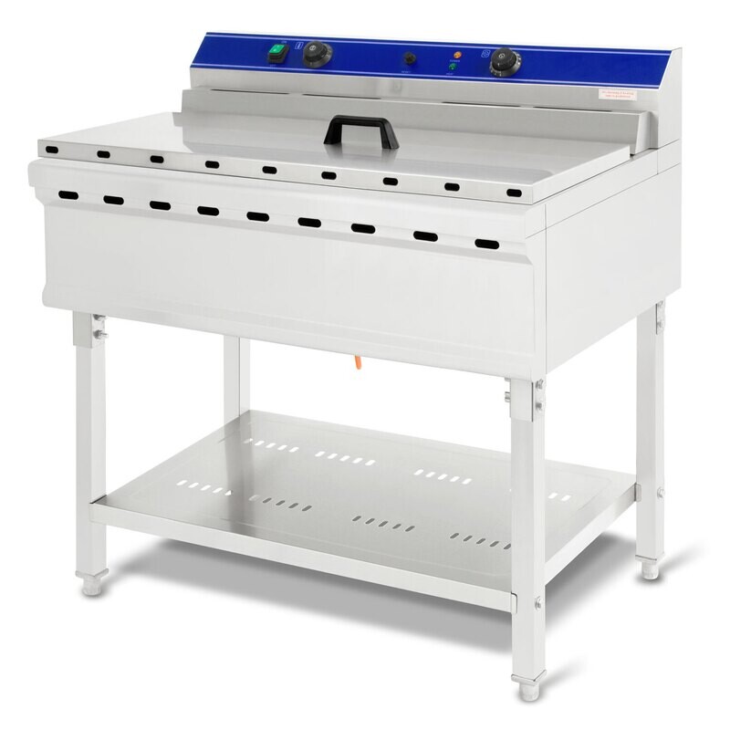 Fritteuse Fettbackgerät Friteuse Fritöse Gastro Edelstahl 76L Gastro Restaurant Imbiss Fritteuse Fettbackgerät Friteuse Fritöse Gastro Edelstahl 76L Gastro Restaurant Imbiss