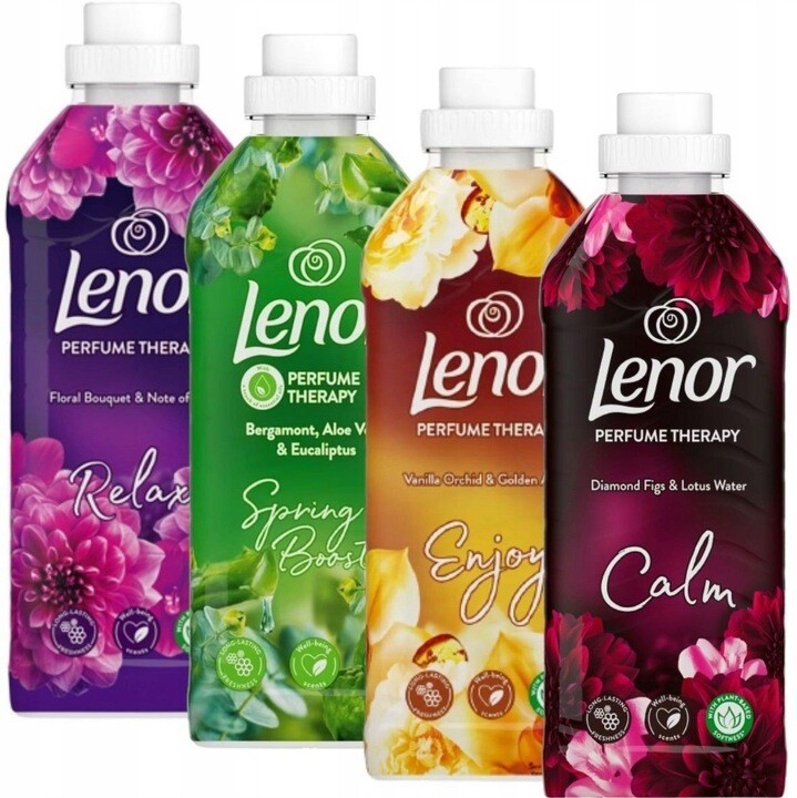 Lenor PARFÜMTHERAPIE 4X 700ml Weichspüler Set