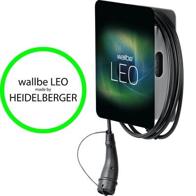 Heidelberger Home Eco Wallbox 11 kW inkl. 5 Meter Typ 2 Kabel