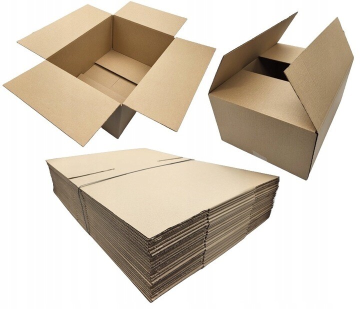 50x Faltkartons 400x300x200 Karton 3-Lagig Versandkarton 40x30x20 Verpackungsmaterial