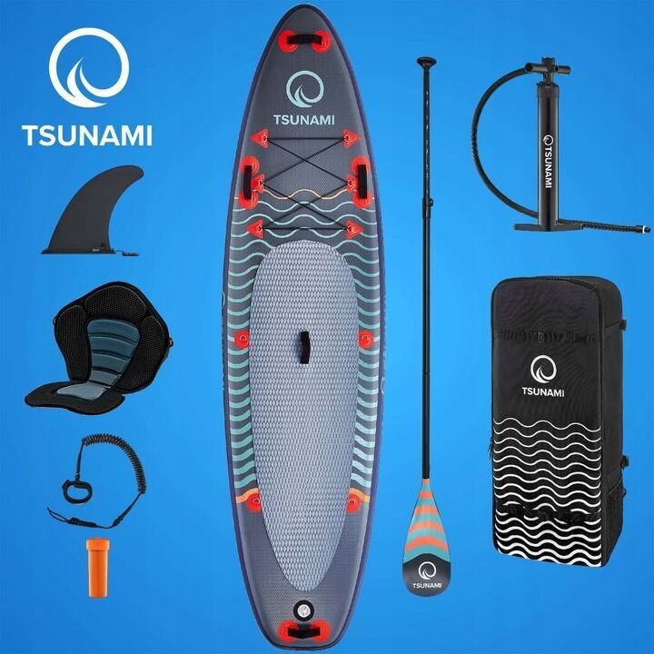 SUP Board TSUNAMI Stand Up Paddle aufblasbar 350cm SUP Board TSUNAMI Stand Up Paddle aufblasbar 350cm