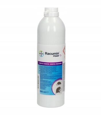 Bayer Racumin-Schaum 500 ml – Gift in Schaumform für Mäuse, Ratten, Nagetiere