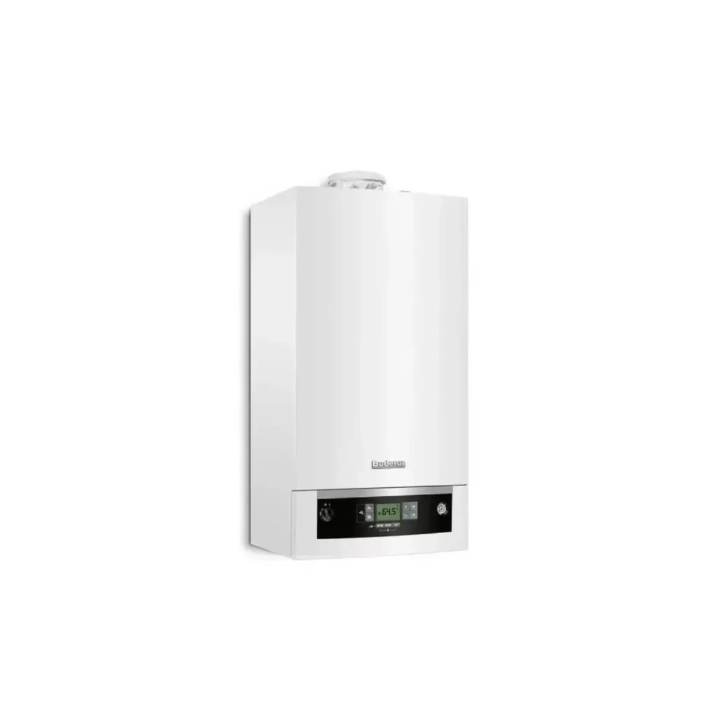 Buderus Logamax Plus GB072K 24KW V2+RC310(weiß)+FA – Doppelfunktion 8734150074 Gaskessel Gasheizung Gastherme Brennwertkessel 24KW