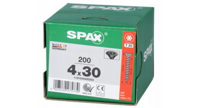 Spax-Holzschrauben 4 x 30 mm 100 Stk