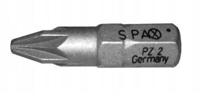 Bit PZ 2 SPAX 25mm Schraubendreherbit