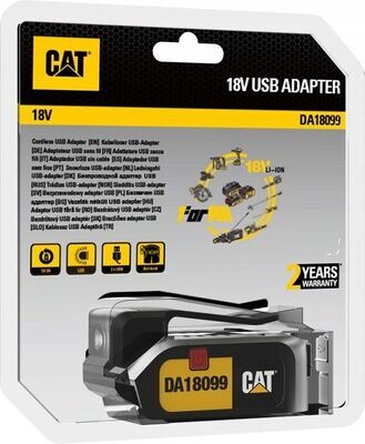 Adapter USB auf Dioden LED CAT DA18099 18V 2A