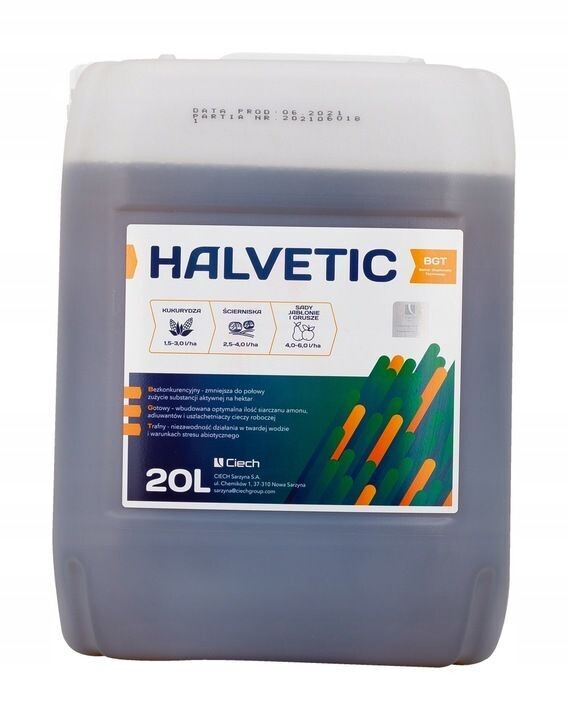 Halvetic 180 SL Glyphosat 20L für alle Unkräuter Unkraut Unkrautvernichter