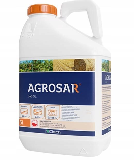 Agrosar 360 SL Glyphosat-Herbizid 5L Unkrautvernichter