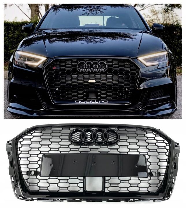 AUDI A3 S3 8V 2016–2020 RS3-Grill im Lift-Style