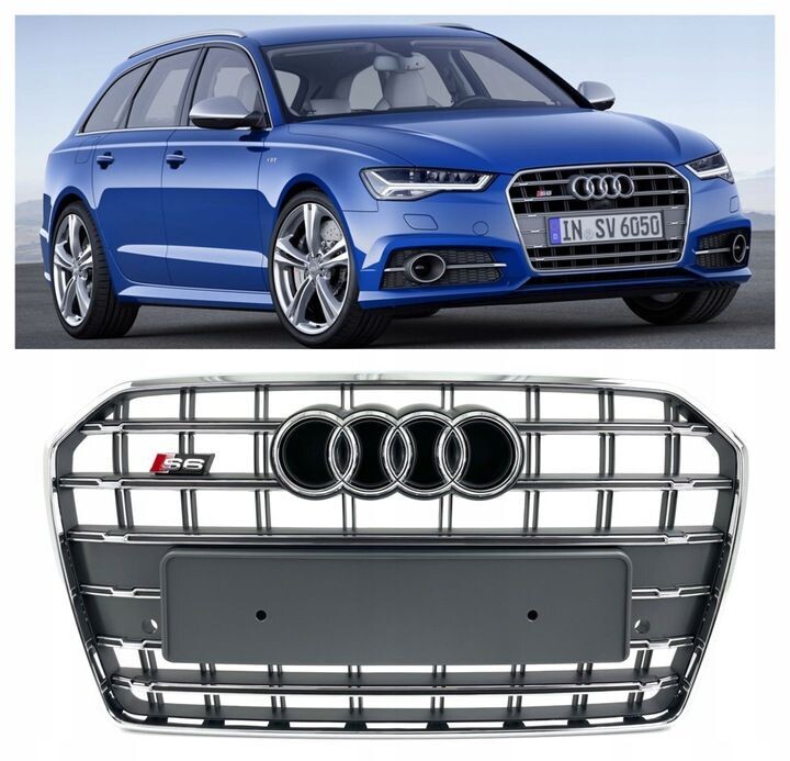 GRILL AUDI AUDI S6 A6 C7 LIFT S-LINE 4G0853653M