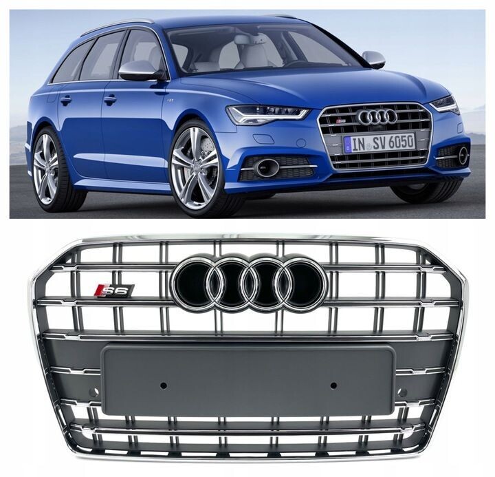 GRILL AUDI AUDI S6 A6 C7 LIFT S-LINE 4G0853653M