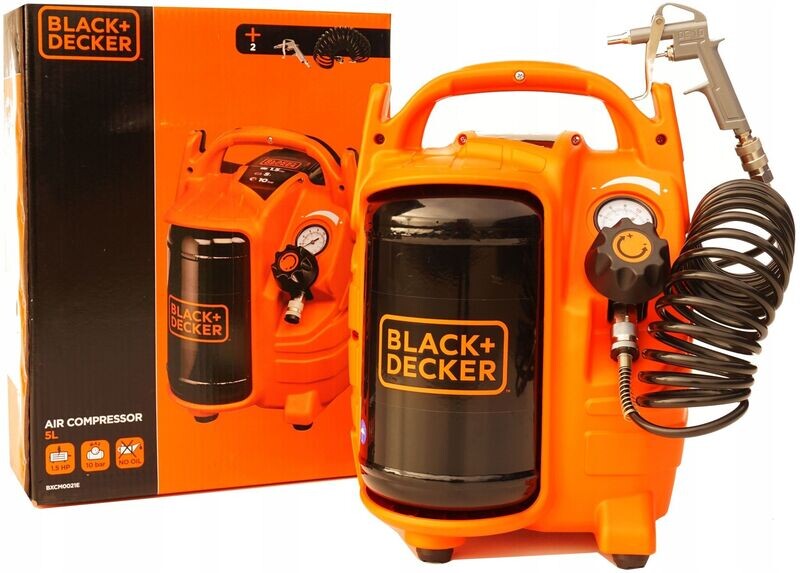 BLACK DECKER KOMPRESSOR ÖLFREIER KOMPRESSOR-KIT