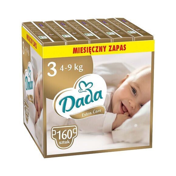 Windeln Dada Extra Care 3 Midi 160 Stk. 4-9kg Windeln Dada Extra Care 3 Midi 160 Stk. 4-9kg