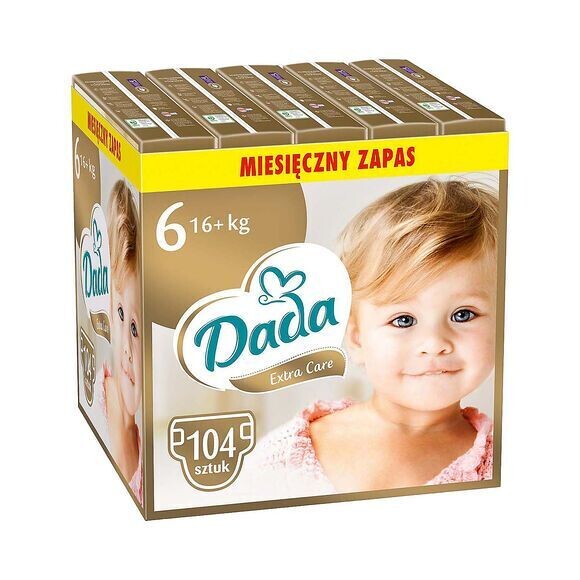 Extra Care Windeln 6 XL 104 Stück super saugfähige Einlage 16+ Extra Care Windeln 6 XL 104 Stück super saugfähige Einlage 16+