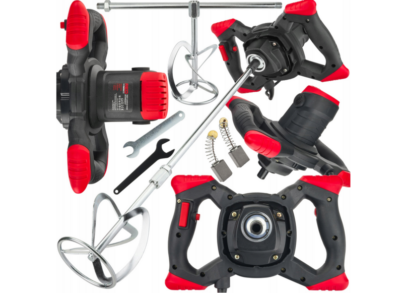 ELEKTRISCHER Farb- und Mörtelrührer 2650W Set ELEKTRISCHER Farb- und Mörtelrührer 2650W Set