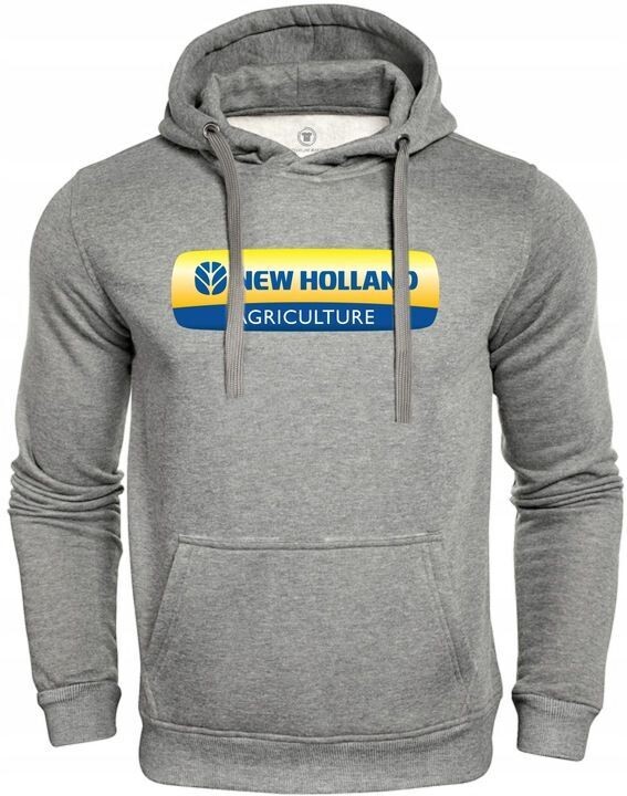 NEW HOLLAND PREMIUM Kapuzenpullover Hoodie Sweatshirt Pullover Pulli Herren grau NEW HOLLAND PREMIUM Kapuzenpullover Hoodie Sweatshirt Pullover Pulli Herren grau