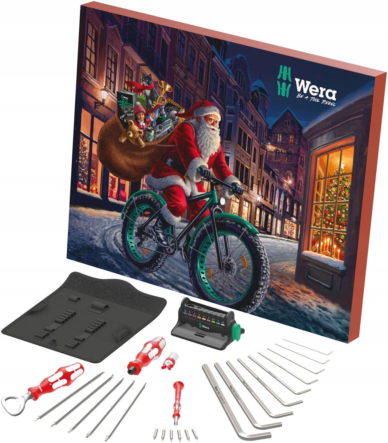 ADVENTSKALENDER 2023 28 Teile WERA 05136607001 Heimwerker