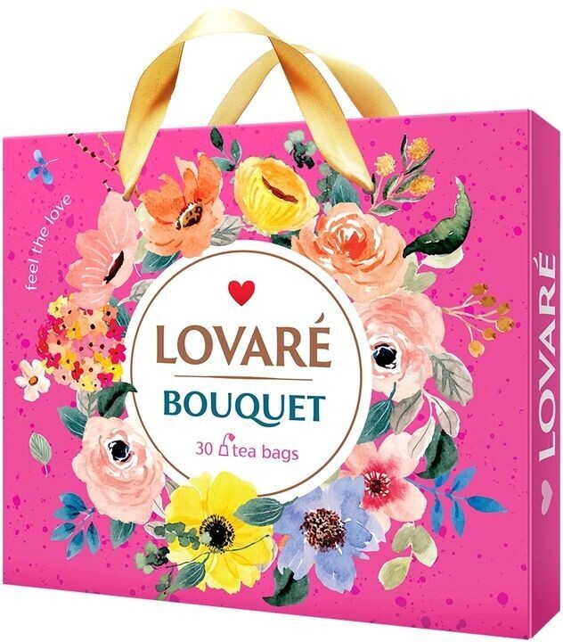 Lovare Bouquet Brown Teeset 6 Geschmacksrichtungen 30-tlg Lovare Bouquet Brown Teeset 6 Geschmacksrichtungen 30-tlg