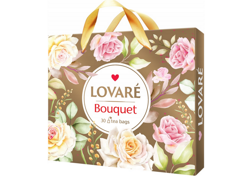Lovare Bouquet Brown Teeset 6 Geschmacksrichtungen 30-tlg Lovare Bouquet Brown Teeset 6 Geschmacksrichtungen 30-tlg