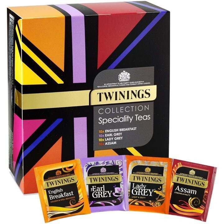 Twinings Black Express Teeservice, 40-tlg