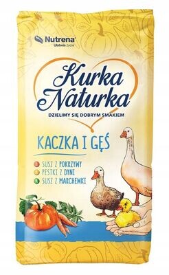 Premium Gänse- und Entenfutter 25 kg Futtermittel Granulat Natur