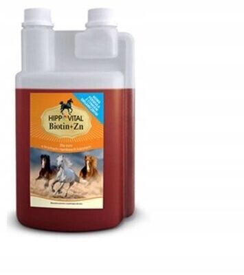 Vitamine für Pferde Hippovital Biotin Zink 1L