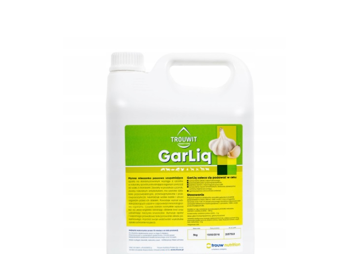 Trouwit GarLiq 5L Vitamine Knoblauchextrakt Hühner Enten Gänse Vieh Schaf Alpakas Trouwit GarLiq 5L Vitamine Knoblauchextrakt Hühner Enten Gänse Vieh Schaf Alpakas