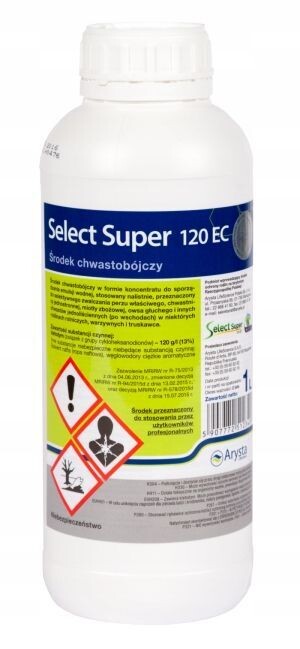Select Super 120 EC 0,5L 1 um Kartoffeln, Lupinen und Rote Bete zu jäten