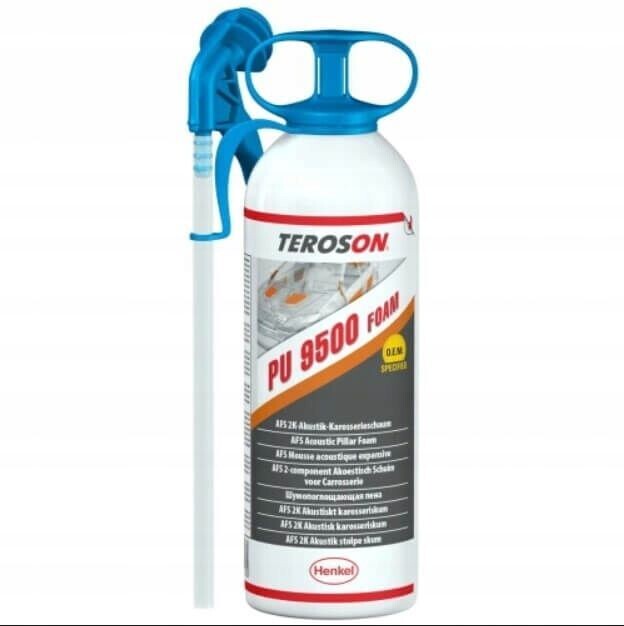 Teroson PU 9500 Schaum 400 ml 2-Komponenten-Schaum Karosserie Schallschutz