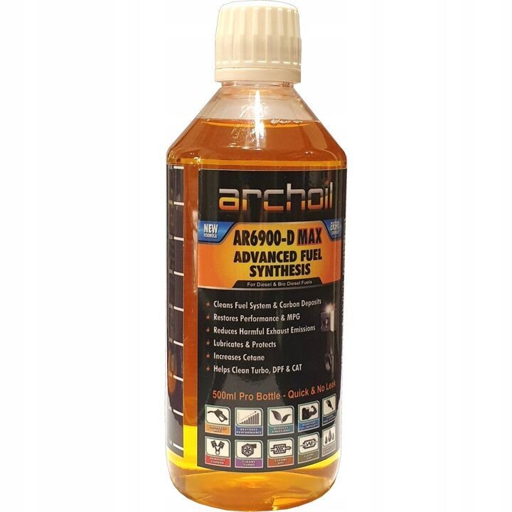 Archoil AR6900-D MAX Diesel PRO schmiert und reinigt DPF-Injektoren KAT Cetan +4