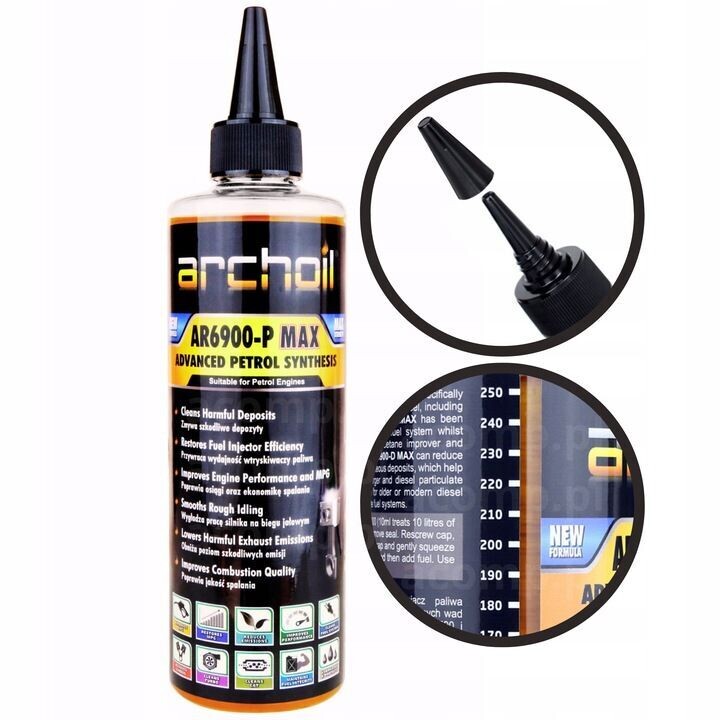 Archoil AR6900-P PB-Injektoren, GDI, Ventile, CAT, EGR BENZINZUSATZ  250ml