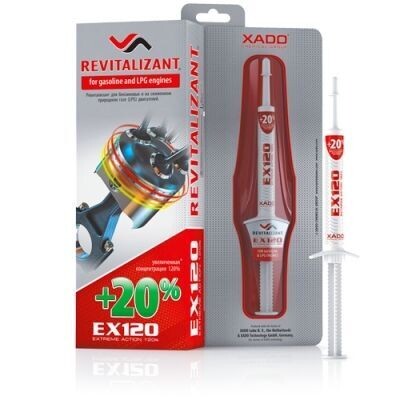 Xado EX120 Revitalisierung für LPG Benzinmotoren