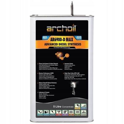 ARCHOIL AR6900-D MAX ADDITIV FÜR DIESEL Dieselkraftstoffzusatz 5L ARCHOIL AR6900-D MAX ADDITIV FÜR DIESEL Dieselkraftstoffzusatz 5L