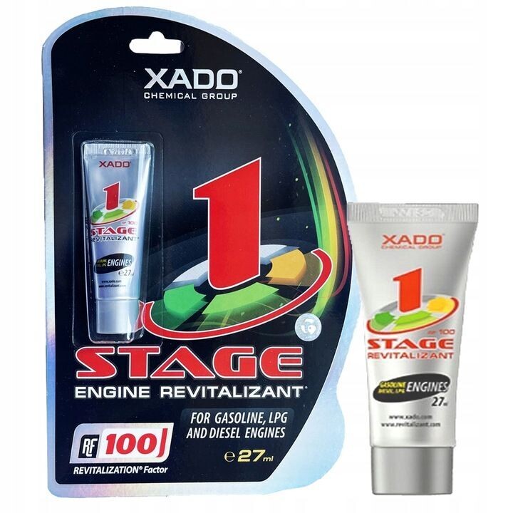 XADO 1 STUFE FÜR BENZIN-/DIESELMOTOREN 27ML Revitalizant Ceramic