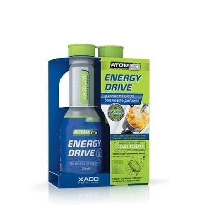 Xado Atomex Energy Drive Benzin erhöht Oktanzahl und Leistung