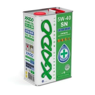 Xado Atomic Oil Extra Drive 5w40 SN Motoröl 4 l