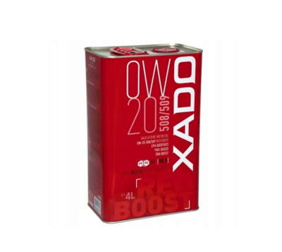 Xado Atomic Oil Red Boost 0W20 508/509 4L