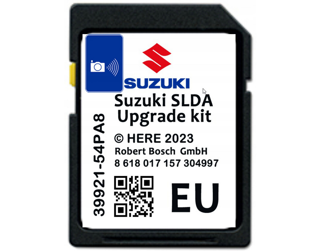 Navigationskarte Europa 2023 SUZUKI SX4 VITARA IGNIS BALENO SWIFT SD-Speicherkarte  mit Radarkameras in ganz Europa Suzuki SLDA 2023v1