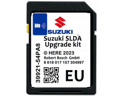 Navigationskarte Europa 2023 SUZUKI SX4 VITARA IGNIS BALENO SWIFT SD-Speicherkarte mit Radarkameras in ganz Europa Suzuki SLDA 2023v1