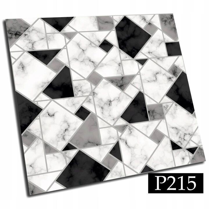 9x Selbstklebende PVC-Fliesen, 30x30 cm, Mosaik auf Marmor 9x Selbstklebende PVC-Fliesen, 30x30 cm, Mosaik auf Marmor