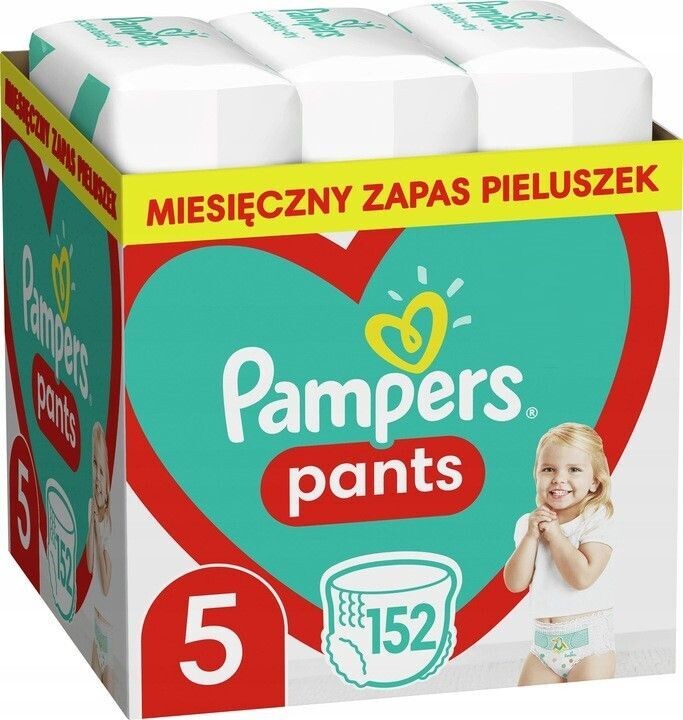 Pampers Pants Windeln Größe 5 12-17 kg 152 Stk. Pampers Pants Windeln Größe 5 12-17 kg 152 Stk.