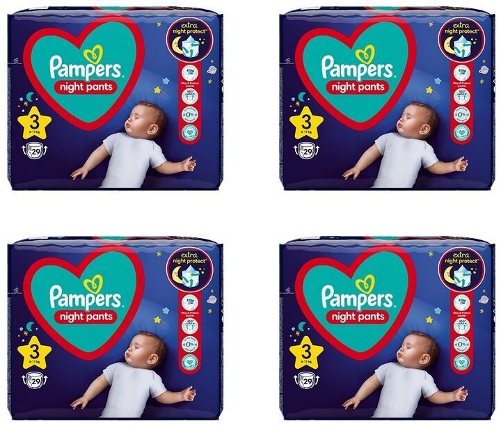 Pampers Night Windeln Größe 6 76 Stk. 15+ kg Pampers Night Windeln Größe 6 76 Stk. 15+ kg
