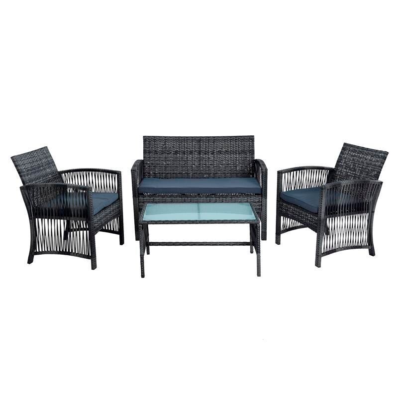 Polyrattan Gartenmöbel Set Rattan Sitzgruppe Rattanmöbel Gartenset Lounge Möbel