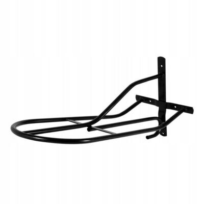 Sattel Sattelaufhänger aus schwarzem Stahl Sattelaufhänger Pferd Reitsport