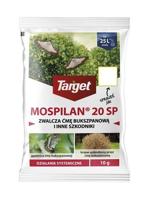 TARGET MOSPILAN 20 SP bekämpft Buchsbaumzünslerschädlinge Buchsbaum Motten, 10 g