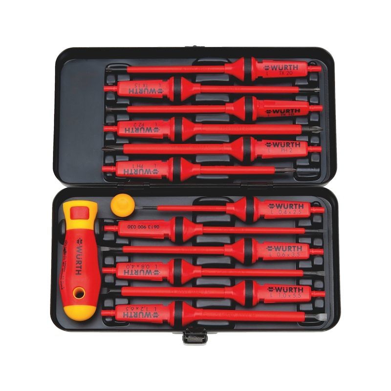 WÜRTH WURTH VDE-Schraubendreher-Satz 14-teilig  061390014
