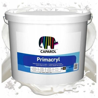 Caparol Acrylfarbe Mattweiß Dispersionseffizient CAPAROL PRIMACRYL 25 kg