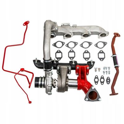 Nachrüstung des Motors mit einem Ursus C-385 Turbolader, 4-Zylinder schwere Baureihe Nachrüstung des Motors mit einem Ursus C-385 Turbolader, 4-Zylinder schwere Baureihe