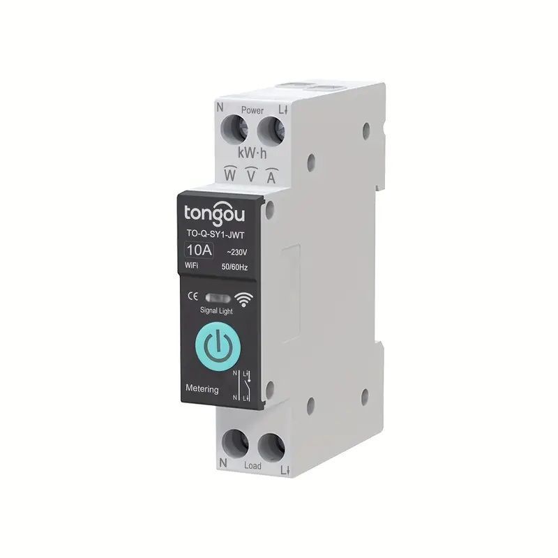 TUYA WiFi Smart Switch Circuit Breaker 1P+N 10A - 63A wählbar
